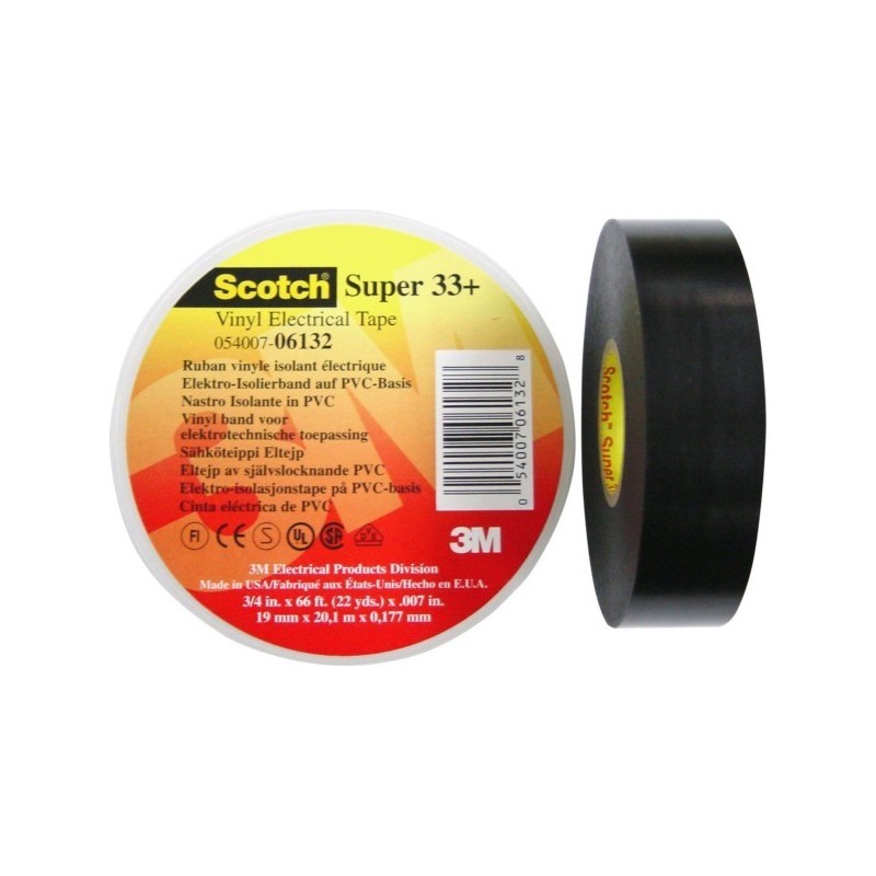 Ruban Electrique en Vinyle Scotch® Super 33+